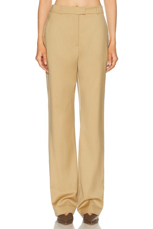 SEV Tailored Straight Pant in Tan