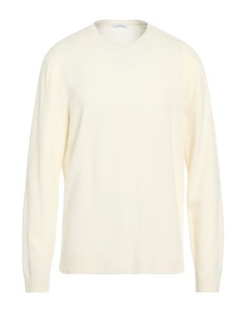 Man Sweater Ivory Size 44 Virgin Wool