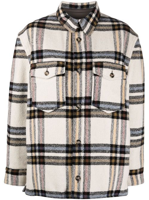 Every padded oversized coat - White