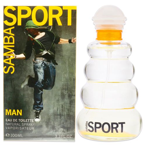 Samba Sport by for Men - 3.3 oz EDT Spray