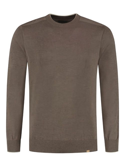 Paul & Shark crew-neck sweater - Brown
