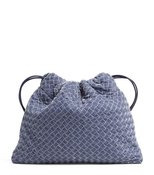 Velvet Lambskin Dustbag Shoulder Bag
