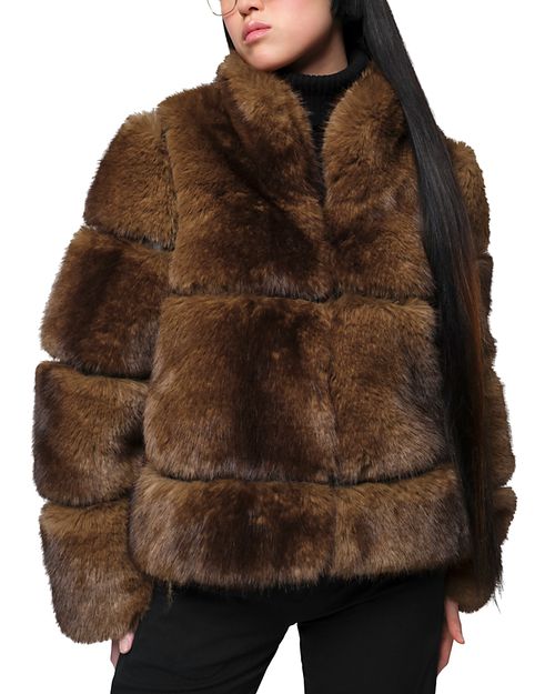 Sai Faux Fur Short Coat