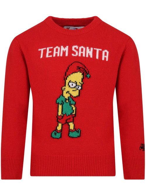 Team Santa jumper - Red