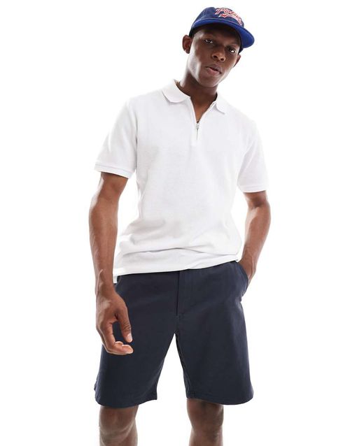 Chino shorts in navy