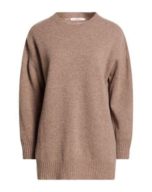 Malìparmi Woman Sweater Light brown Size S Merino Wool, Cashmere