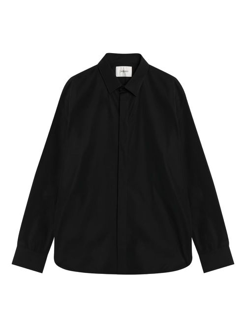 Saint Laurent cotton shirt - Black