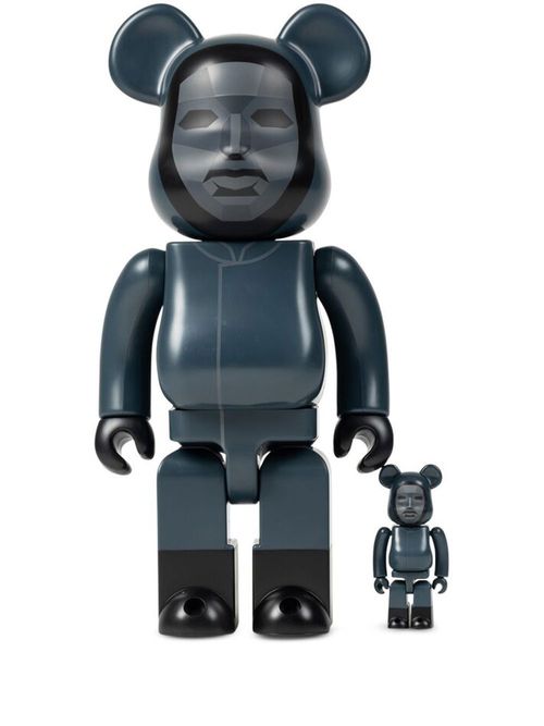 X Squid Game BE@RBRICK 100% and 400% figure set - Blue