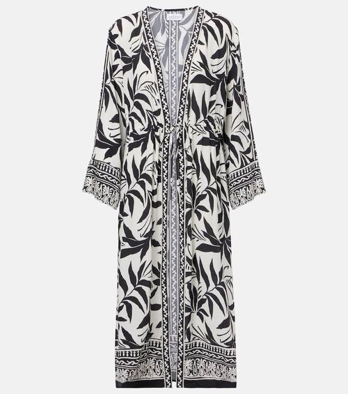 Addison printed cardigan