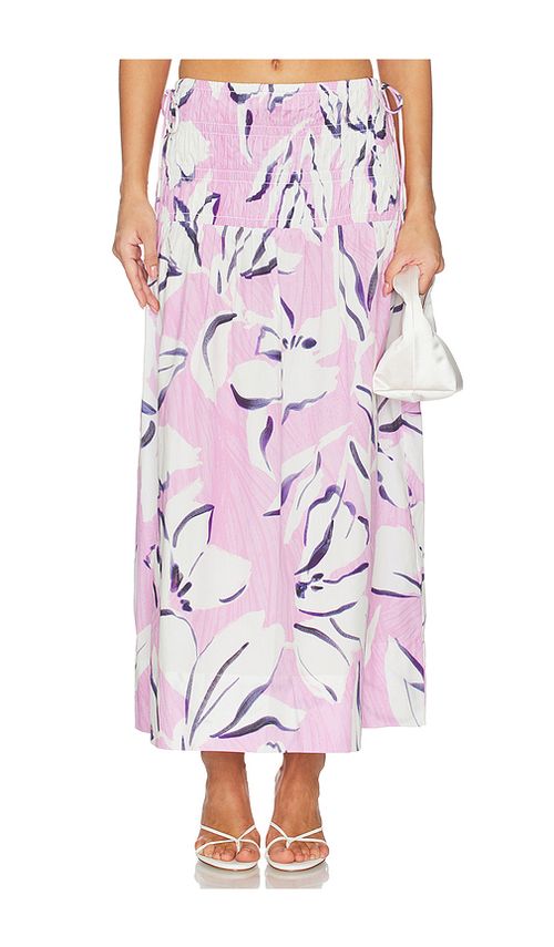 MINKPINK Paloma Maxi Skirt in Pink. - XL also in L, M