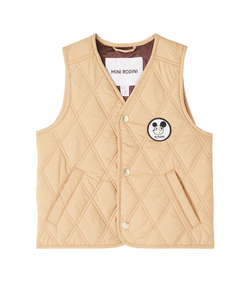 Quilted puffer vest