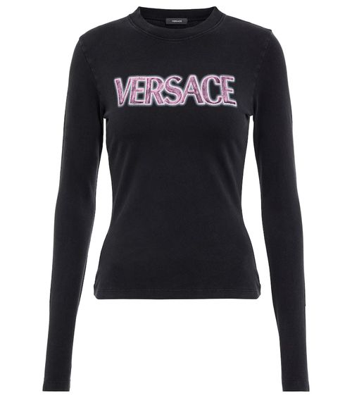 Goddess logo long-sleeve T-shirt