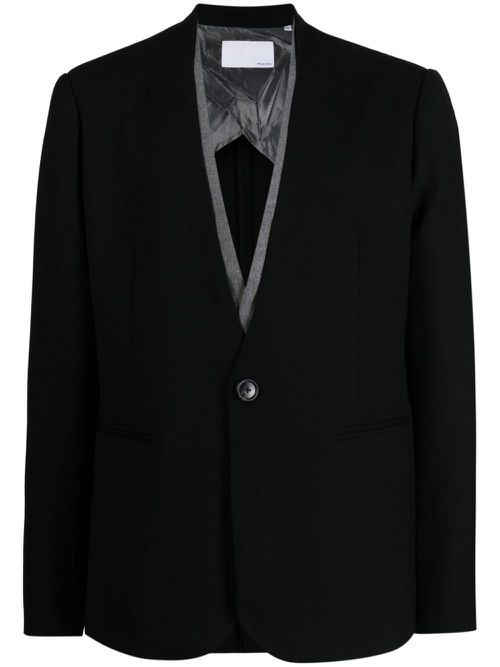 The Julius wool blazer - Black