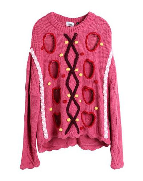 Man Sweater Magenta