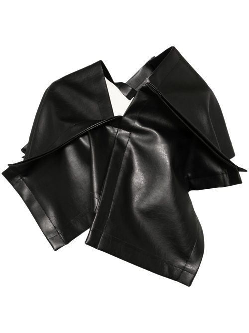 Asymmetric jacket - Black