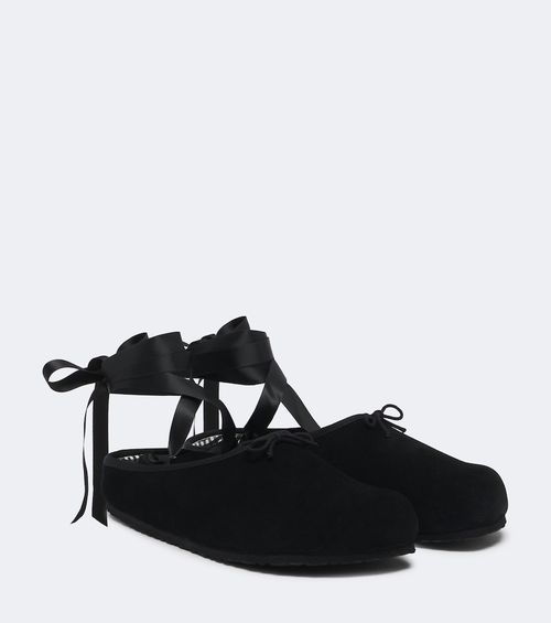 X Repetto Opera suede mules