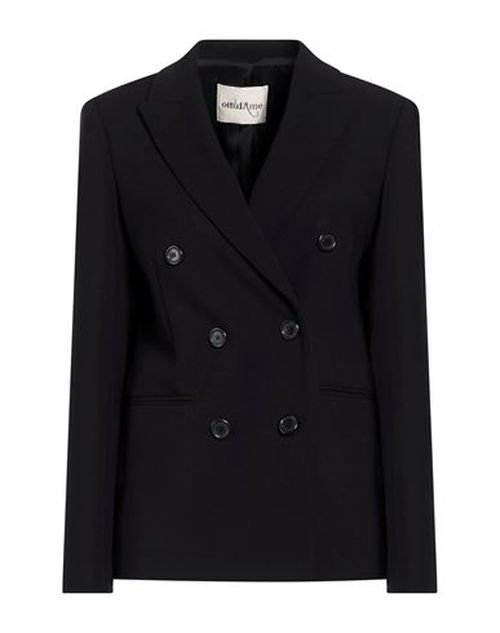 Woman Blazer Black Size 12 Polyester, Viscose, Elastane