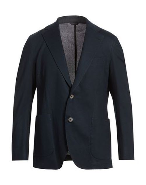 Man Blazer Midnight blue Size 44 Cotton