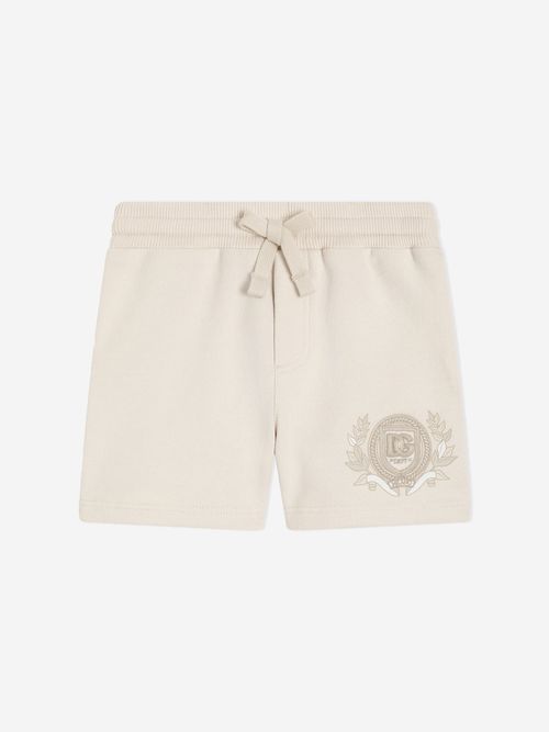 Dolce & Gabbana Baby Boys Logo Shorts in Ivory 12 - 18 Mths