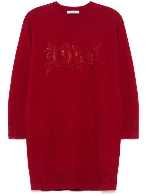Adunco mini dress - Red