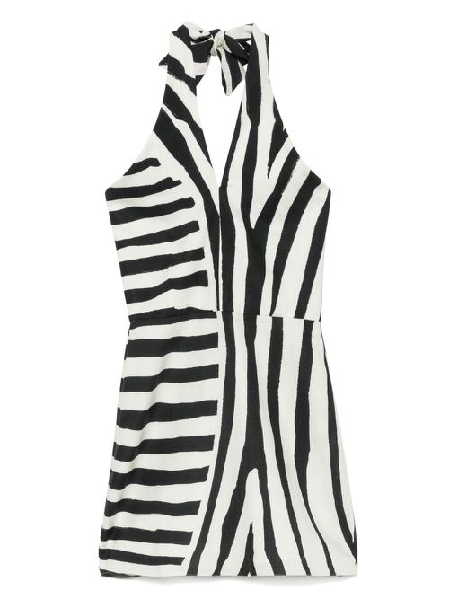 Cala de la Cruz Veneta mini dress - White