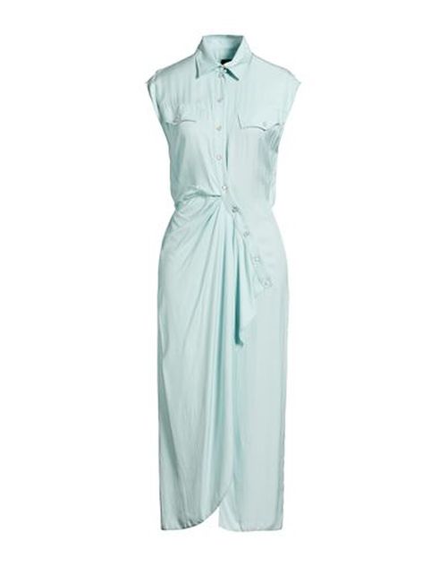 Woman Maxi dress Turquoise Size 4 Viscose