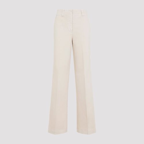 Wide-Leg Cotton Pants