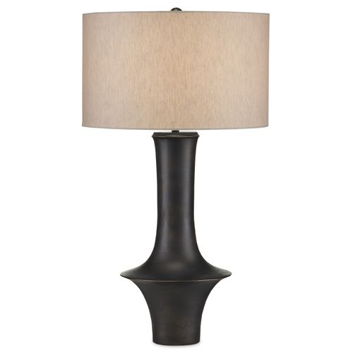 Black Table Lamp from the Silvestri Collection