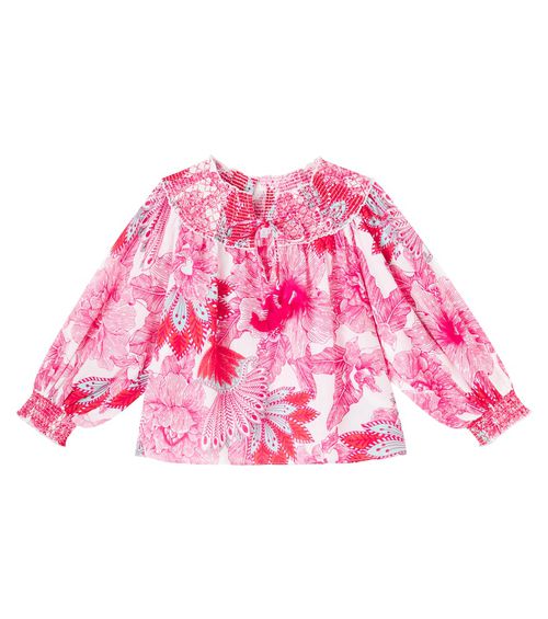 Ysee floral cotton blouse