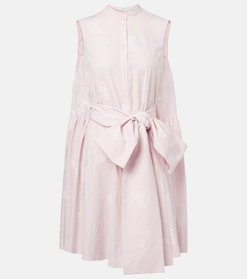 Bow-detail minidress