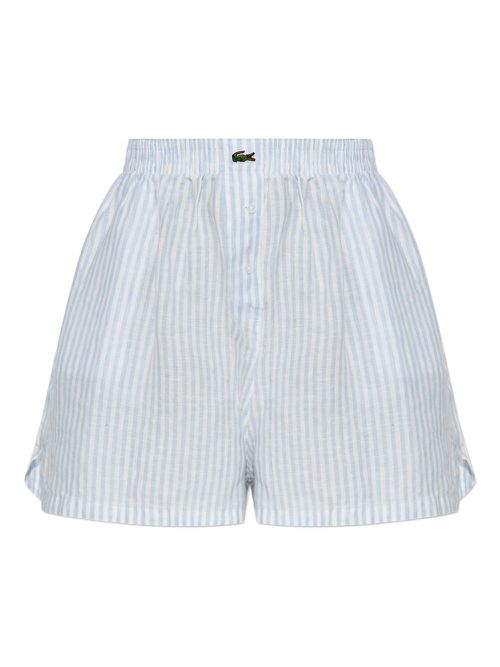 Lacoste linen shorts - Blue