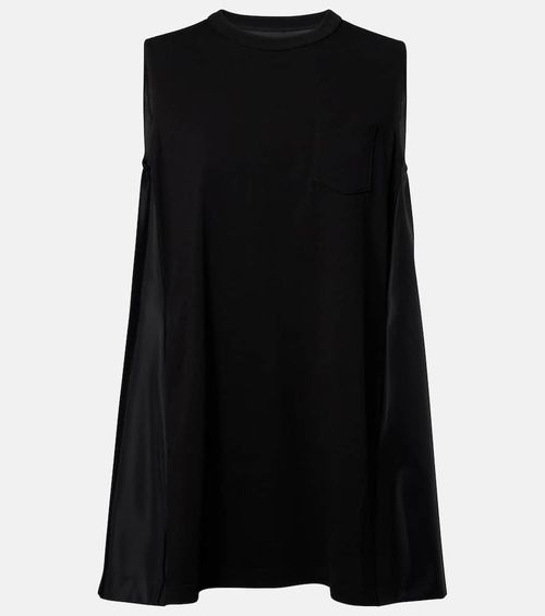 Paneled minidress