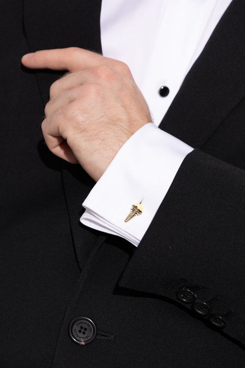 Cufflinks With Ice Cream Theme, Men's, Multicolour