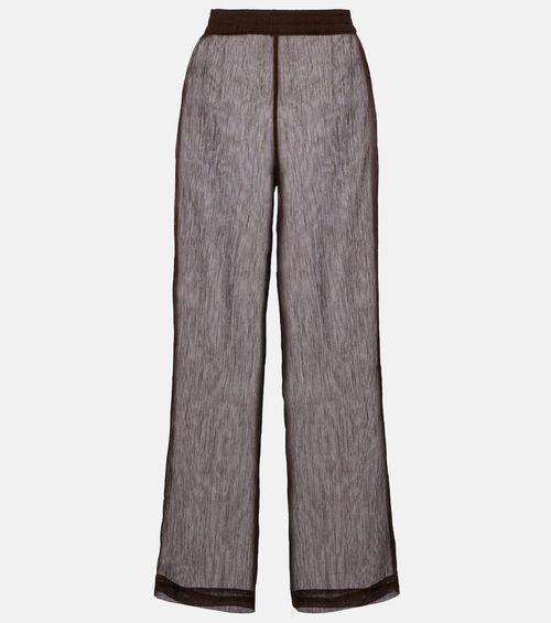 Mika high-rise straight pants