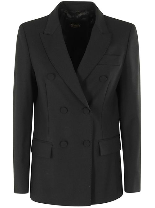 Double-breasted blazer - Black