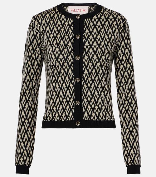 Toute La V virgin wool cardigan