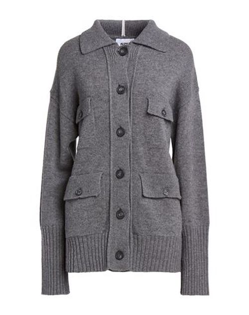Woman Cardigan Grey Size 2 Geelong Wool