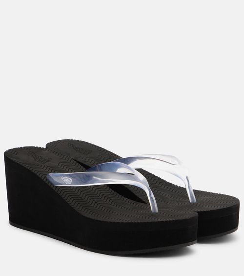 Etheria platform thong sandals