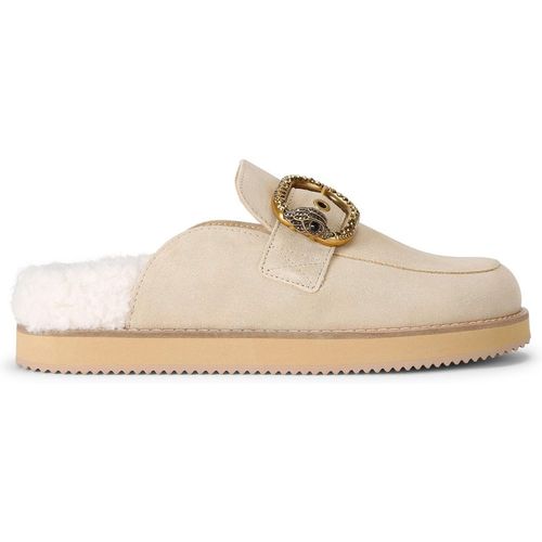 Kurt Geiger London Womens Suede Bromley Chunky Mule Mules - Taupe