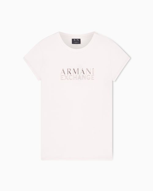 Slim Fit T-shirt in Stretch Cotton Jersey