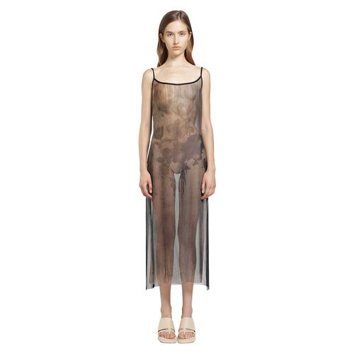 Sheer Slip Midi Dress