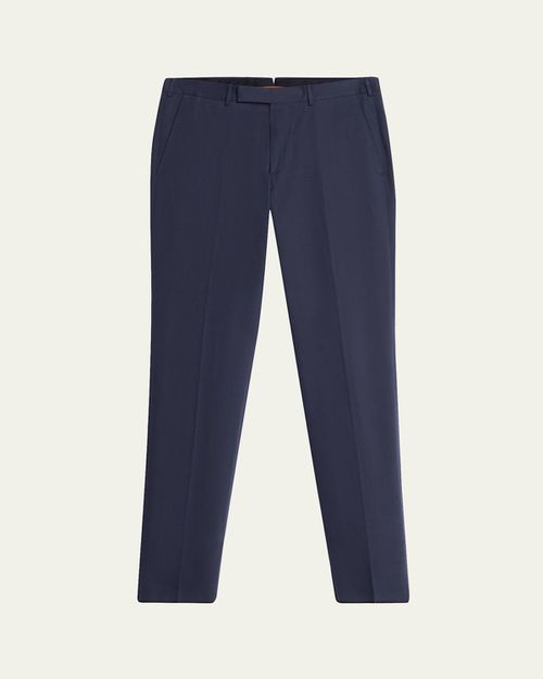 Men's CashCo Slim Flat-Front Trousers