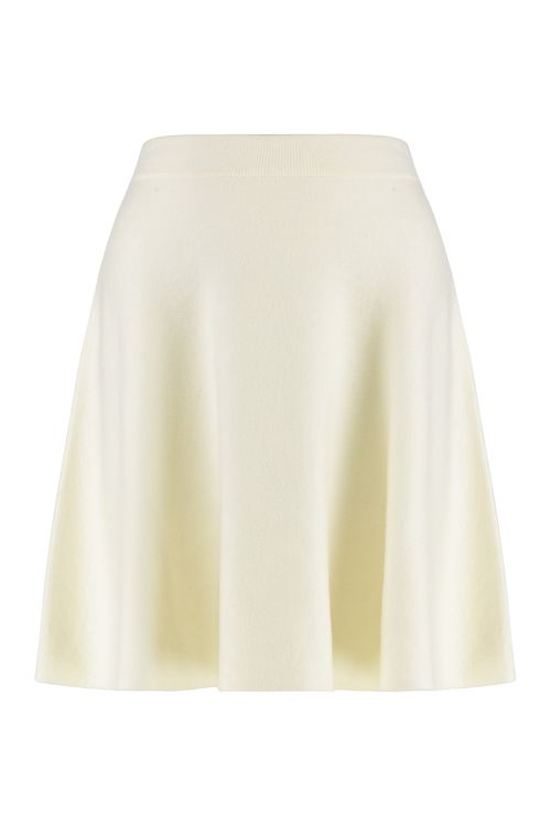 Ubalda Crêpe Cotton Mini Skirt with Elastic Waist