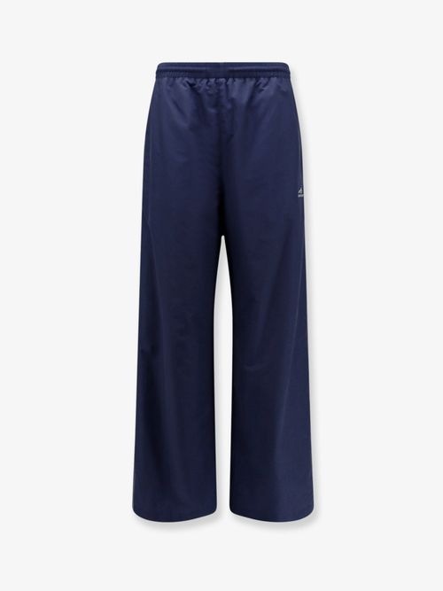 Cotton-Polyamide Blend Joggers — Navy