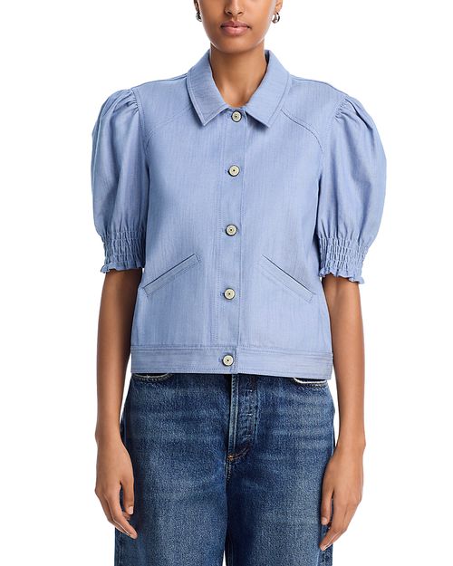Roselyn Puffed Sleeve Jacket