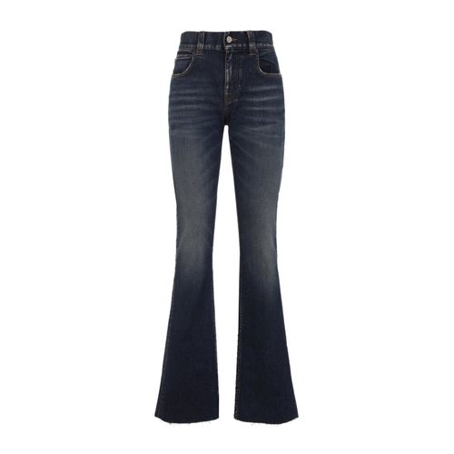 Balenciaga Blue Cotton-Blend Clothing Jean