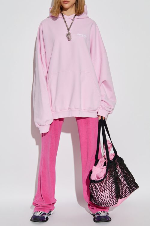 Vintage Effect Trousers, Women's, Pink