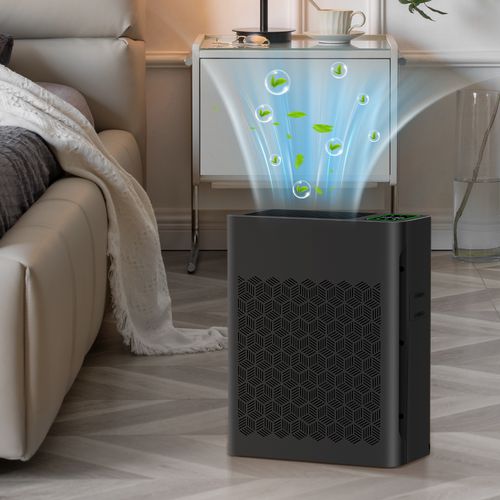 TEMU Air Purifiers For Home Large Room Up To 1295 Ft² With .5 Display Air Quality Sensor, Auto Mode, Timer, Hepa For Bedroom Filters Smoke, Pet