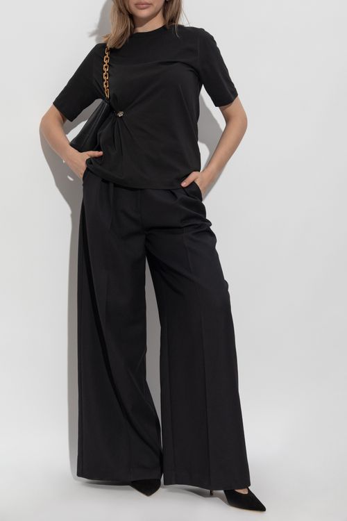 T-shirt With Applique, Women's, Black