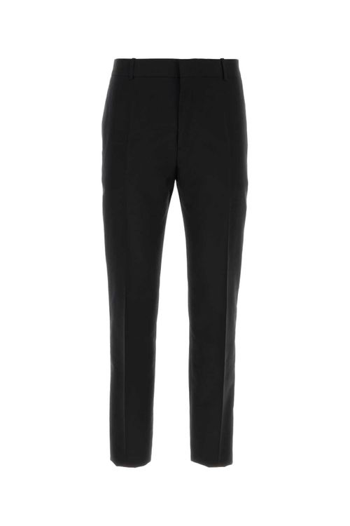 Cigarette Trousers — Black